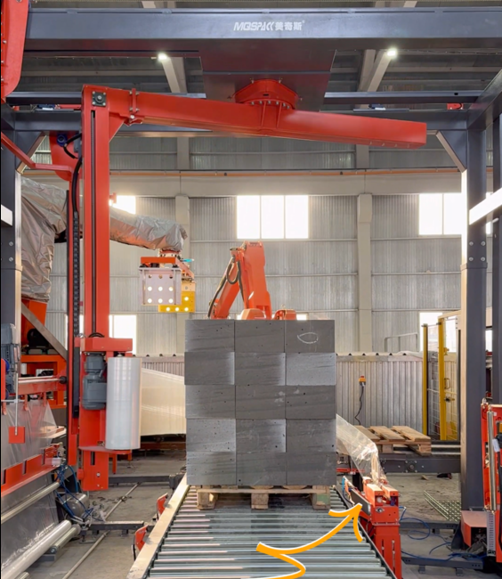 美奇斯纏繞機在建筑材料行業的應用(圖1)