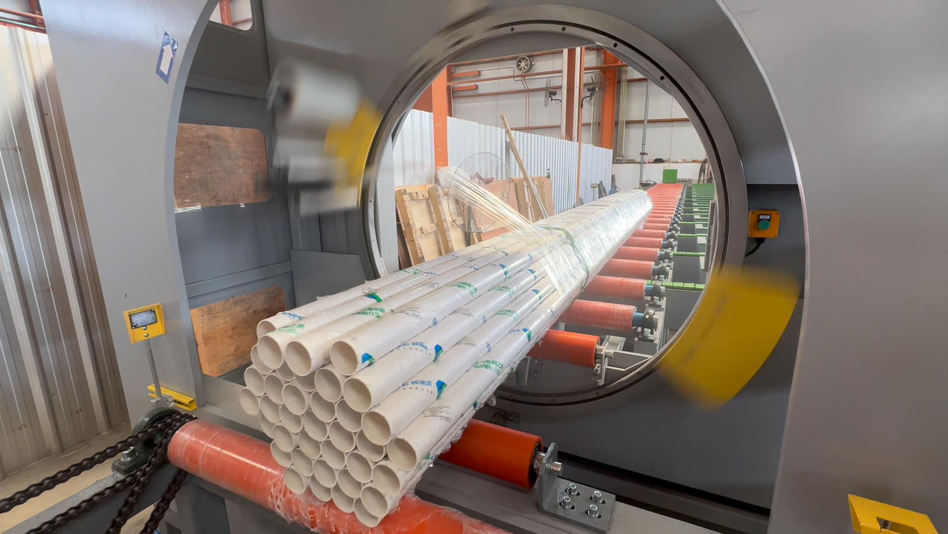 美奇斯纏繞機在建筑材料行業的應用(圖2)